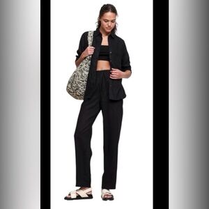 BANANA REPUBLIC PULL ON LINEN PANT